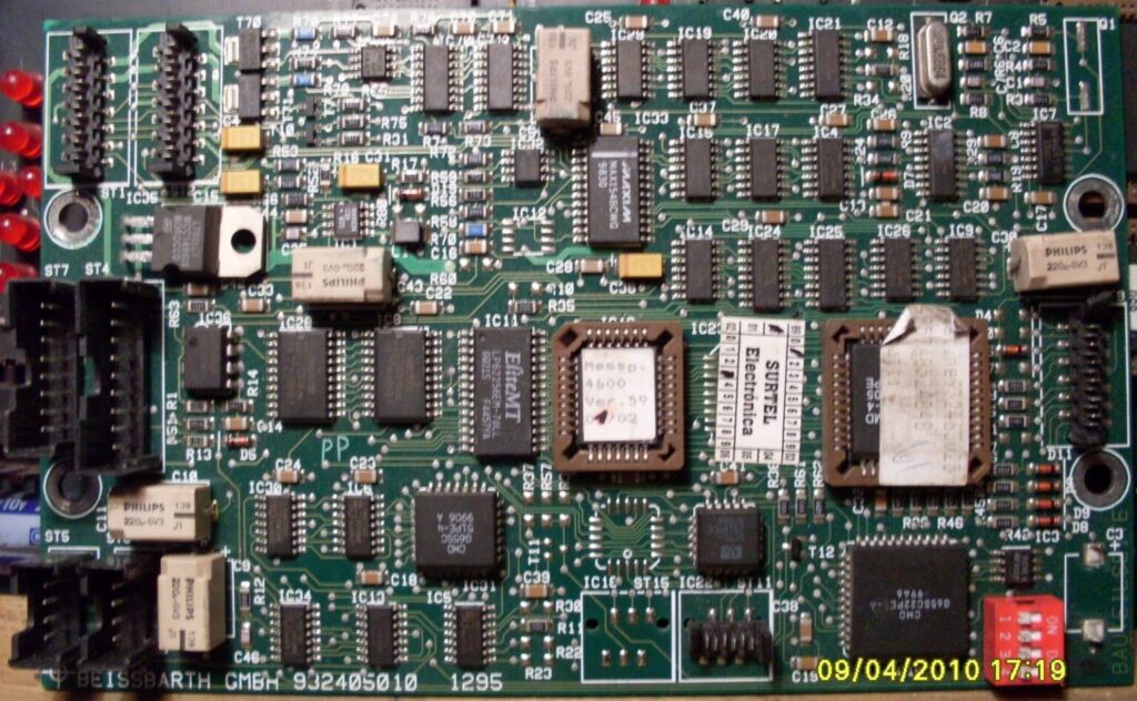 Reparación de tarjetas con sensores HEAD